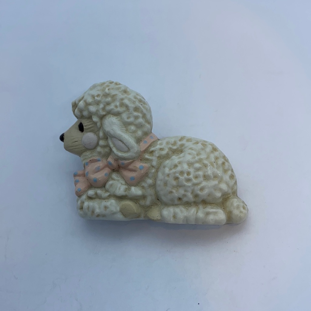 2/$15 Vintage Enesco Lamb Sheep Pin Brooch